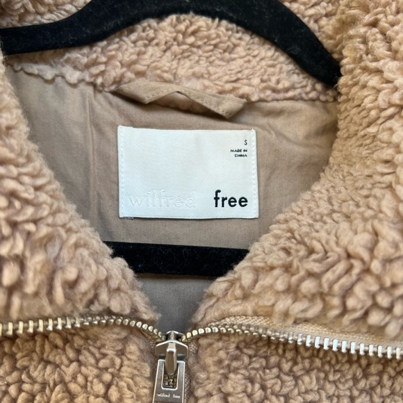 Wilfred Free Shearling Coat - Picture 3 of 3
